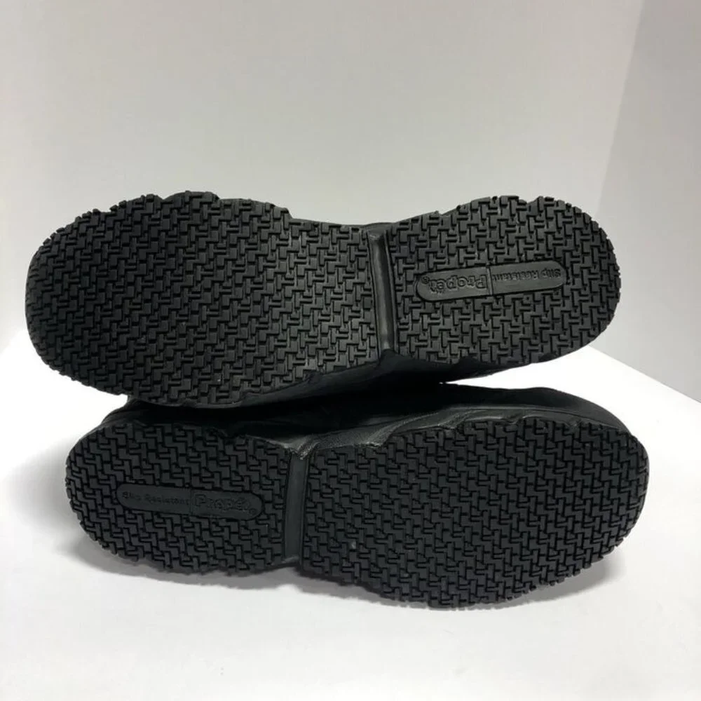 Propet Men’s Seely Hi Dark Grey/Black Boots Size 12 (3E)